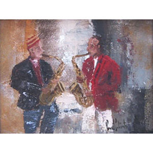 Jazz Scene (Horizontal) - Shop Fine Art Liaisons